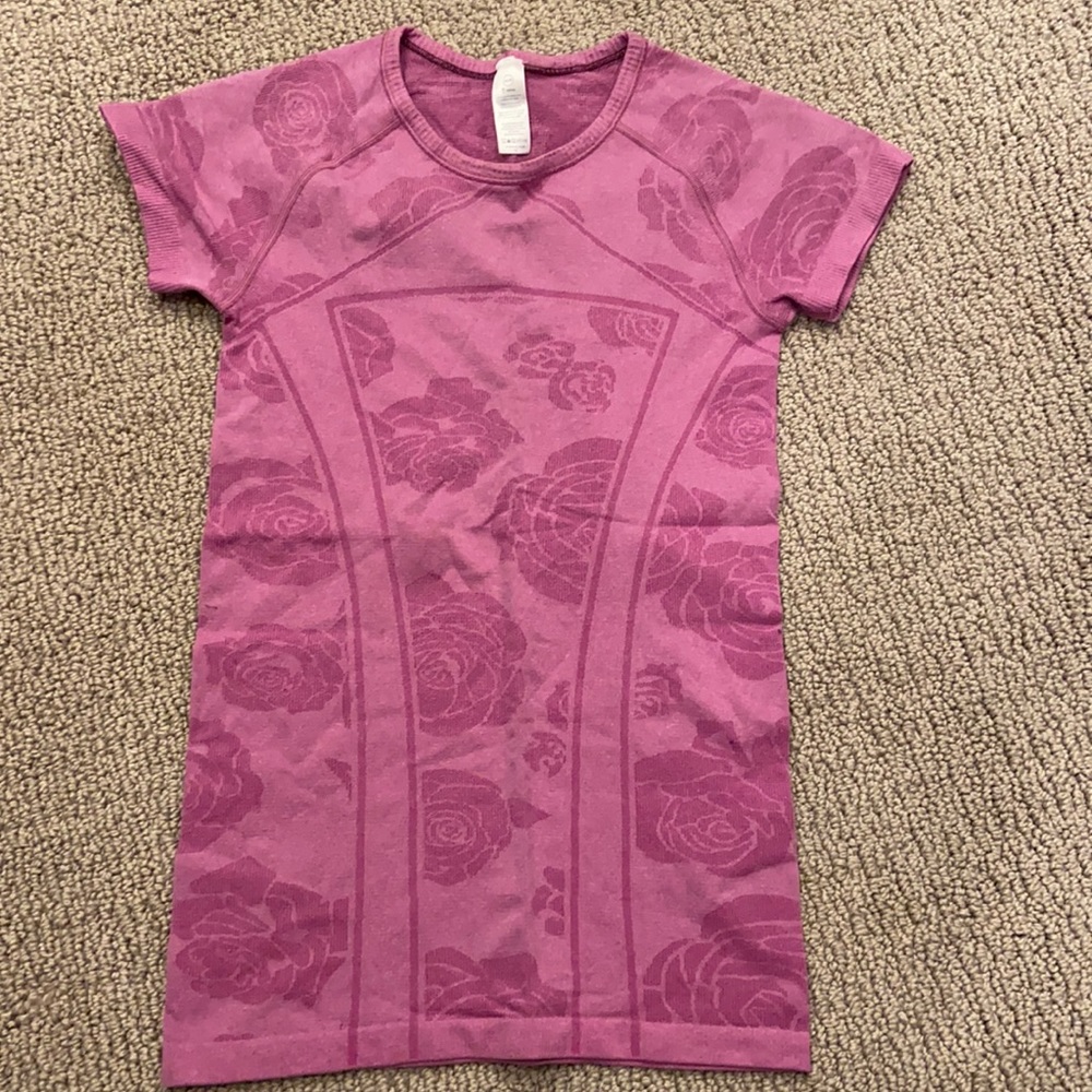 Ivivva girls short sleeve workout shirt
